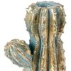 Vilde Aukso vaza kaktuso forma 41,5 cm