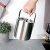 Ledukų kibirėlis su žnyplėmis Vilde 1,3 l