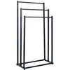 Rankšluosčių laikiklis Vilde, 44x21x86 cm, metalinis, juodas