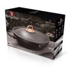 WOK PUODAS GRANITAS 4.4L 30CM BERLINGER HAUS Juodas ROSE BH-7112