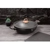 WOK PUODAS GRANITAS 4.4L 30CM BERLINGER HAUS Juodas ROSE BH-7112