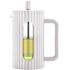 ZAPARZACZ DO HERBATY KAWY SZKLANY FRENCH PRESS 600 ML KREMOWY KLAUSBERG KB-7748