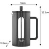 ZAPARZACZ DO HERBATY KAWY SZKLANY FRENCH PRESS 1000 ML JUODA KLAUSBERG KB-7751
