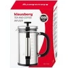 Klausberg KAVOS IR ARBATOS VIRIMO APARATAS 1,0 L PRANCŪZIŠKAS SPAUDIMAS KLAUSBERG KB-7703