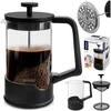 Yermos Orion Kavos ir arbatos virimo aparatas Juodas 650 ml - Prancūziška presė