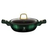 ŽEMAS GRANITINIS PUODAS 3,8L 28CM BERLINGER HAUS METALLIC LINE EMERALD BH-6060