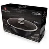 ŽEMAS PUODAS SU DANGIU GRANITE 4.9L 32cm BERLINGER HAUS METALLIC LINE Carbon Pro BH-6899