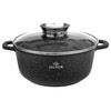 MARMURINIS KERAMINIS PUODAS 3,3L 22cm ZILNER zl 9004