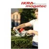 Ikra elektrinės gyvatvorių žirklės 600 W, 62,5 cm pjovimo ilgis, IHS 600