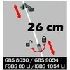 Laikiklis akumuliatorinėms gyvatvorių ir žolės žirklėms Ikra Mogatec GBS/IGBS/FGBS