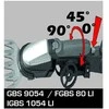 Laikiklis akumuliatorinėms gyvatvorių ir žolės žirklėms Ikra Mogatec GBS/IGBS/FGBS