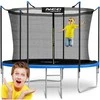 10 pėdų / 312 cm sodo batutas su vidiniu tinklu ir kopėčiomis „Neo-Sport“