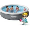 Bestway Fast Set baseinas su šeima