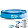 Baseinas INTEX Easy Set 396x84 cm, su vandens filtru