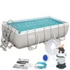 "Pool Power Steel" 404 x 201 x 100 cm BESTWAY
