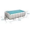 "Pool Power Steel" 404 x 201 x 100 cm BESTWAY