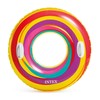 Intex geltonai dryžuotas plaukimo ratas, 91 cm