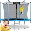 10 pėdų / 312 cm sodo batutas su vidiniu tinklu ir kopėčiomis „Neo-Sport“