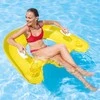 Plaukimo kėdė su rankenomis 147 x 99 cm INTEX 58859 mėlyna
