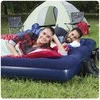 Pripučiamas čiužinys 203x183x22 cm su stūmokliniu pompa Bestway 67004