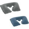 Flokuotų raguolių kelioninė pagalvė 2 spalvos 46 x 28 cm Bestway 67006 mėlyna