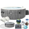 Sūkurinė vonia Intex PureSpa Greywood Bubble Deluxe Ø 196 cm x 71 cm