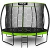 14 pėdų / 435 cm profiliuotas sodo batutas su vidiniu tinklu „Neo-Sport“