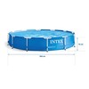 INTEX 28202 lauko baseinas su rėmu 305 x 76 cm 15in1