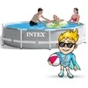 Baseinas INTEX Prism Frame surenkamas 305x76cm pilkas, 26702 