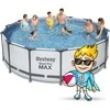 Rėminis baseinas 14 FT 427 x 122 cm STEEL PRO MAX BESTWAY