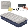 Pripučiamas čiužinys 191x97x36 cm su įmontuotu elektriniu siurbliu Bestway 67723