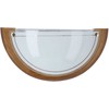 Sieninis šviestuvas Candellux 1030 Plafonas 1/2 Wood Standard 1X60W E27 Ąžuolas