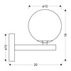 Candellux Sieninis šviestuvas 5521-01221