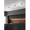 Pakabinamas šviestuvas Candellux SSP-26 CH/TR+WH 10W LED 230V ŽIEDAS LED Baltas ŠVIESOS PAKABAMAS APVALUS Žvakė STIKLAS SKAIDRIMAS