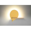 Sieninis šviestuvas Candellux Lighting Candellux vaikiškas sieninis LED šviestuvas Baloon, geltonas/rudas