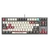 Klaviatūra A4Tech Bloody S87 Pixels Raudona USB (BLMS Raudonas Plus jungikliai)