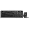 A4Tech FStyler komplektas Klaviatūra ir pelė 2.4G FG1035 RF NANO Pilkas