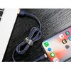 Baseus Cafule USB Lightning kabelis 1.5A 2m - Auksinis / Tamsiai mėlynas