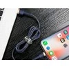 Baseus Cafule USB Lightning kabelis 1.5A 2m - Auksinis / Tamsiai mėlynas