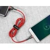 Kabelis Baseus Cafule mikro USB 2.4A 1m red