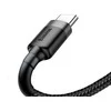 Baseus Cafule kabelis USB-C 3A 0.5m - Pilkas / Juodas
