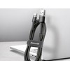 Baseus Cafule kabelis USB-C 3A 0.5m - Pilkas / Juodas