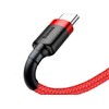 Baseus Cafule kabelis USB-C 2A 2m - Raudonas