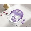 Lafe FootSpa balta ir-violetinė