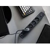 Tracer Power Line+ 1,5 m 4 USB lizdai PD18W grafito