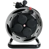 TRACER ED25 Pilkas Retractable Extension Cord (4 outlets, 25 m, IP44)