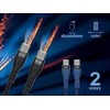 Kabelis TRACER Typ C - Typ C 1m BK