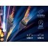TRACER C tipo - C tipo kabelis 1 m, NB