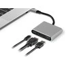 TRACER A-1 USB-C HDMI 4K USB 3.0 PDW 100W adapteris