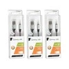 TRACER TRAKBK46268 Cable TRACER USB 2.0 Iphone AM - lightning 1,0m juodas and sidabrinis